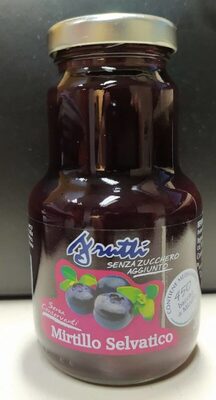 Frutti mirtillo selvatico front packaging