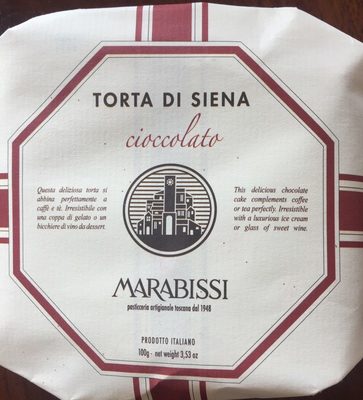 Torta Al Cioccolato front packaging