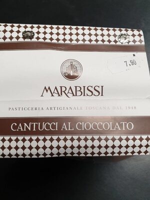 Cantucci al cioccolato front packaging