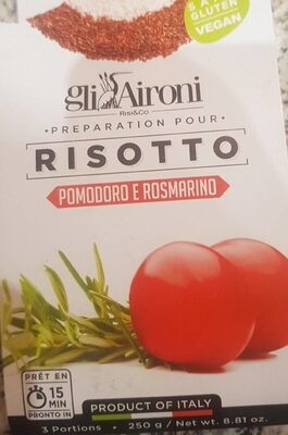 Risotto Pomodoro e rosmarino