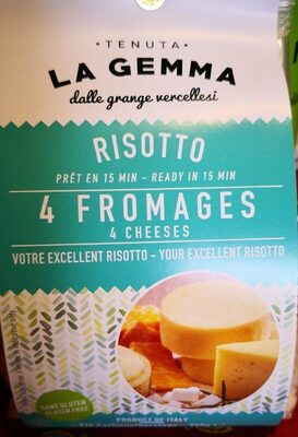 Risotto 4 fromages