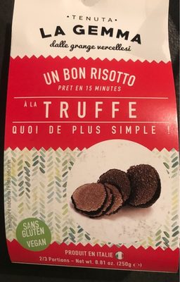 Risotto truffe front packaging