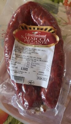 Salsiccia Piccante front packaging
