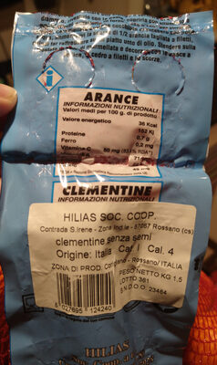 Clementine senza semi