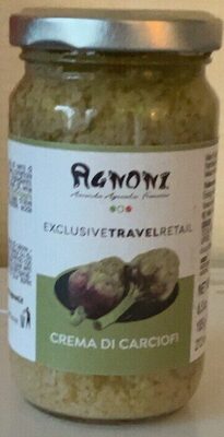Crema di carciofi front packaging