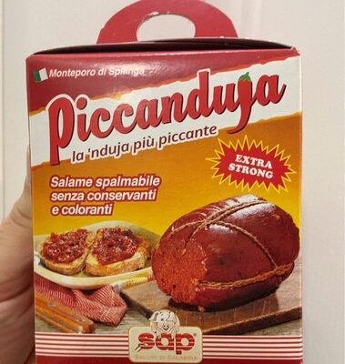 Piccanduja - la nduja piu piccante