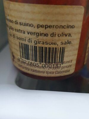 Nduja front packaging