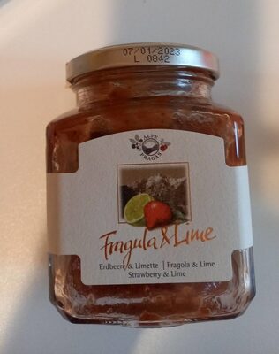 Confettura fragole e lime