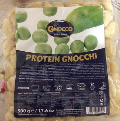 Protein gnocchi front packaging