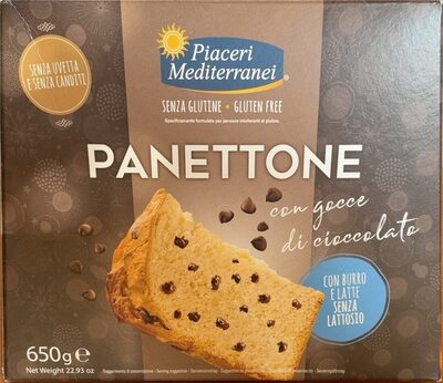Panettone front packaging