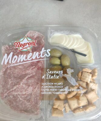 Saveurs d'Italie front packaging