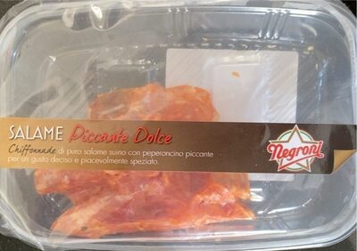 Salame Piccante Dolce front packaging