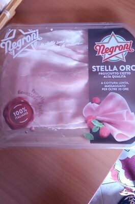 Negroni stella oro prosciutto cotto