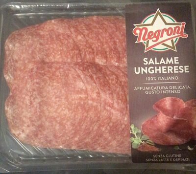 Salame Ungherese geschnitten