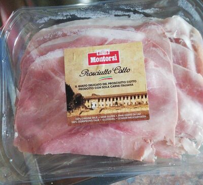 Prosciutto cotto front packaging