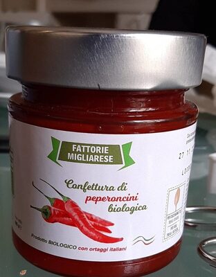 Confettura di peperoncini biologici