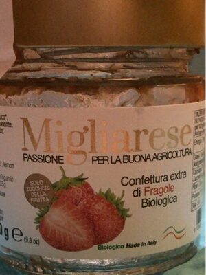 Marmellata front packaging