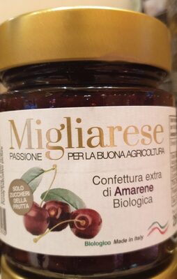 Confettura Amarena front packaging