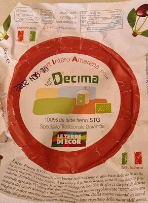 Yogurt Intero Amarena front packaging