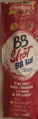 Bbshot nocciole, prugne e uva bionda