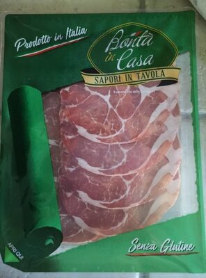 Coppa "Sapori in Italia" front packaging