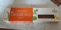 Spaghetti lenticchie gialle