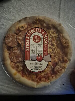 Pizza Diavola front packaging