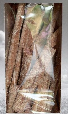 Grissini au riz noir fait a la main front packaging