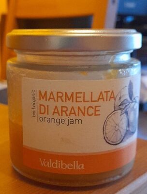 Marmellata di arance front packaging
