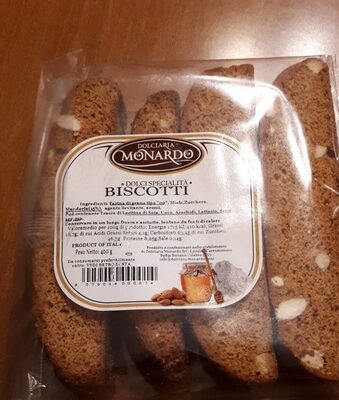 Biscotti front packaging