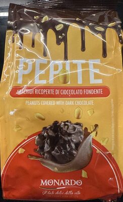 Pepite - Arachidi Ricoperte di Cioccolato Fondente