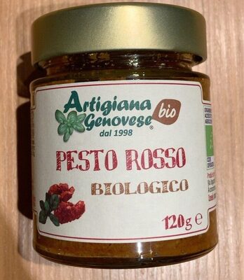 Pesto Rosso Biologico front packaging