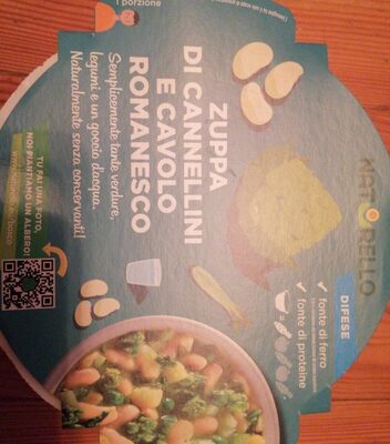 ZUPPA DI CANNELLINI E CAVOLO ROMANESCO