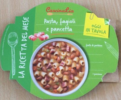 pasta, fagioli e pancetta