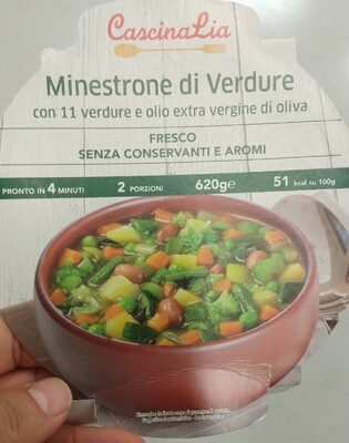 Minestrone di verdure front packaging