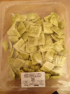 Ravioli épinards et ricotta