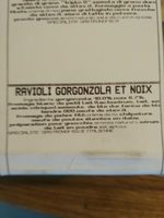 Ravioli gorgonzola et nois