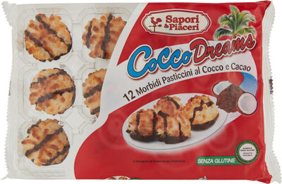 Cocco dreams morbidi Pasticcini al cocco e cacao