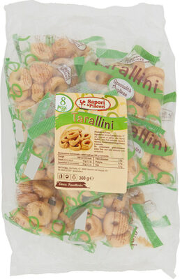 Linea panetteria tarallini pezzi front packaging