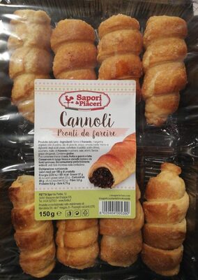 Cannoli pronti da farcire