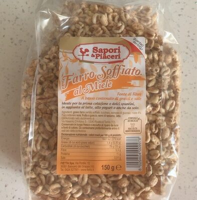 Farro soffiato al miele