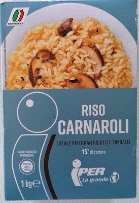Riso Carnaroli front packaging