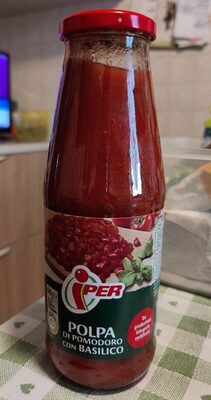 Polpa di pomodoro con basilico