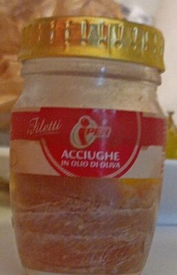 Acciughe in olio di oliva