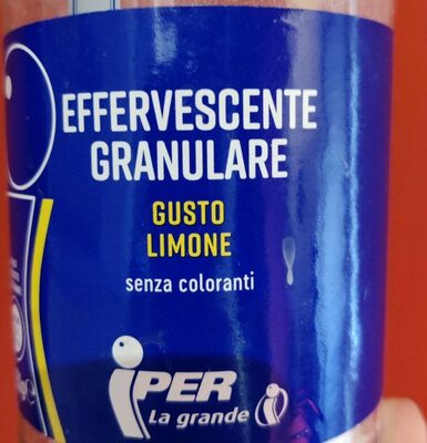Effervescente granulare gusto limone