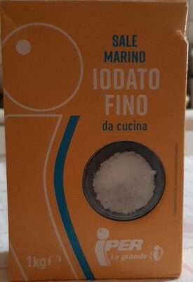 Sale marino iodato fino