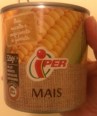 Mais front packaging