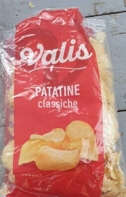 Patatine classiche front packaging