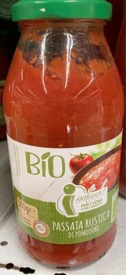 Passata rustica di pomodoro front packaging