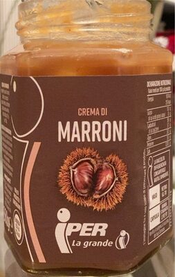 Crema di marroni